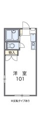 レオパレスミライの物件間取画像